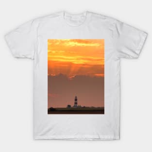 Sun rays over Happisburgh T-Shirt